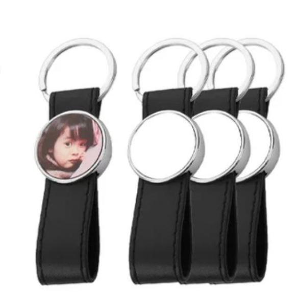 Kunstleder mit Aluplatte rund